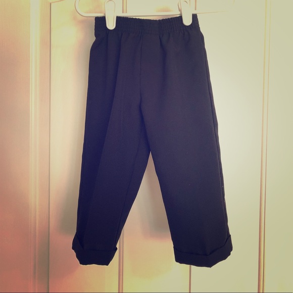 18 Mo. Black Dress Pants - Machine launder - Picture 1 of 6